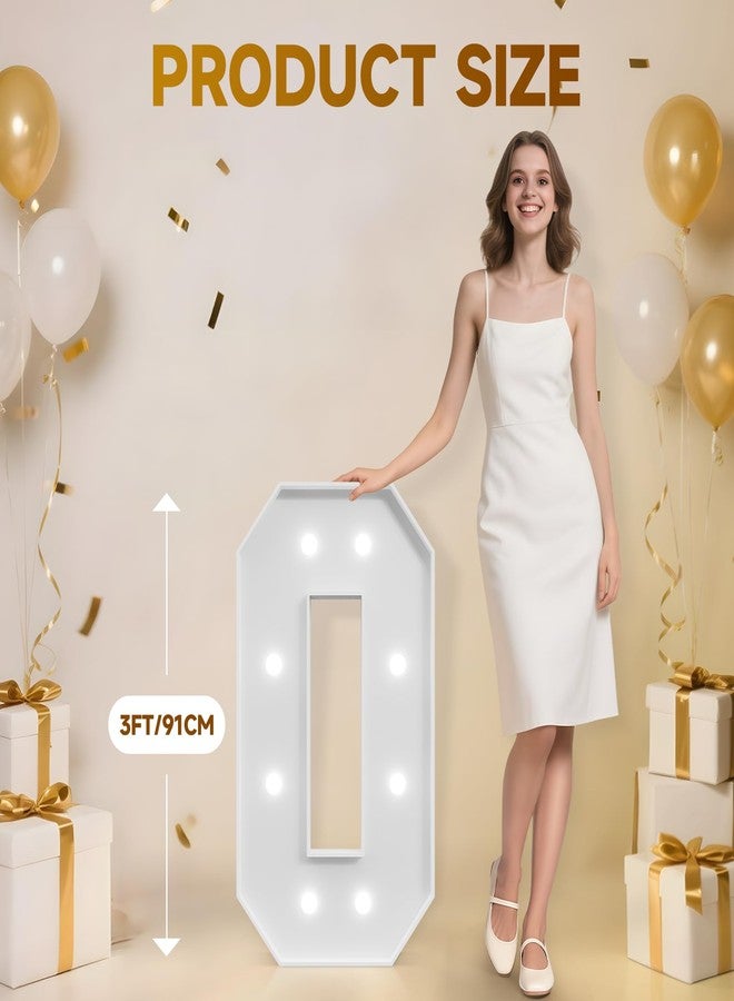 أرقام مضيئة بطول 3 أقدام تحمل الرقم 50، زينة عيد ميلاد سعيد الخمسين للنساء والرجال، أرقام مضيئة كبيرة تحمل الرقم 50 له ولها، لوازم حفلات عيد ميلاد الخمسين، ديكور حفلة الذكرى الخمسين - Image 2